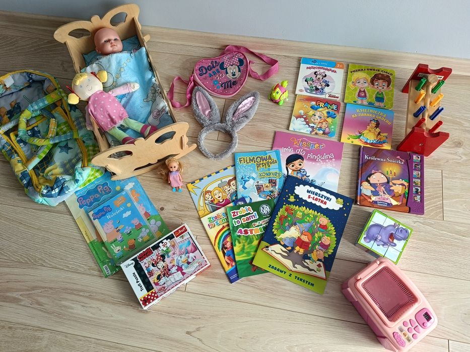 Zestaw zabawek dla dzieci