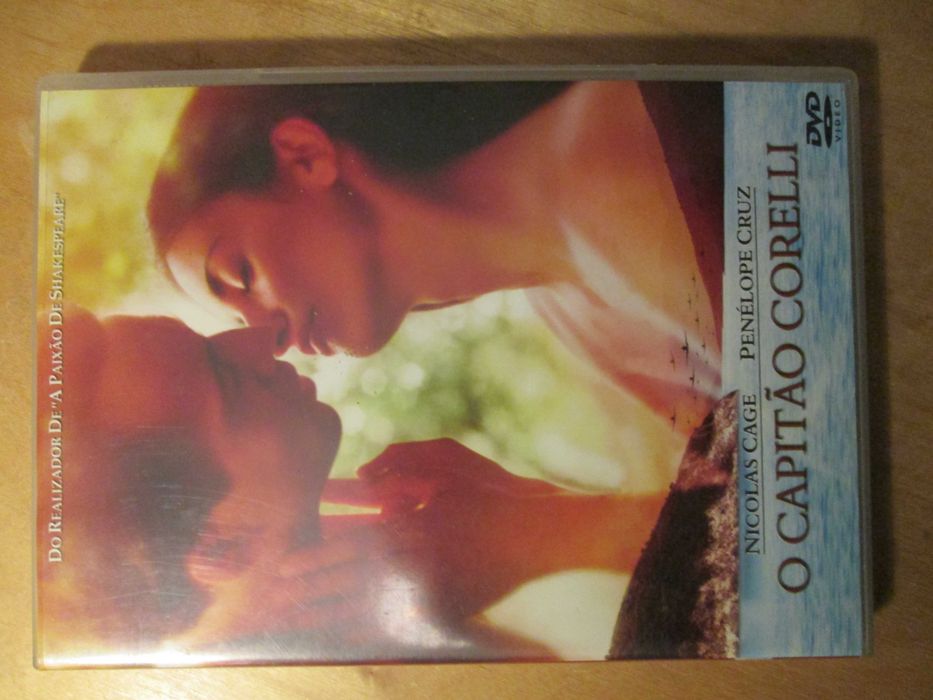 DVD O Capitão Corelli, Nicolas Cage, Penélope Cruz, John Hurt