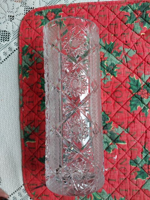 Krysztaly wazony PRL