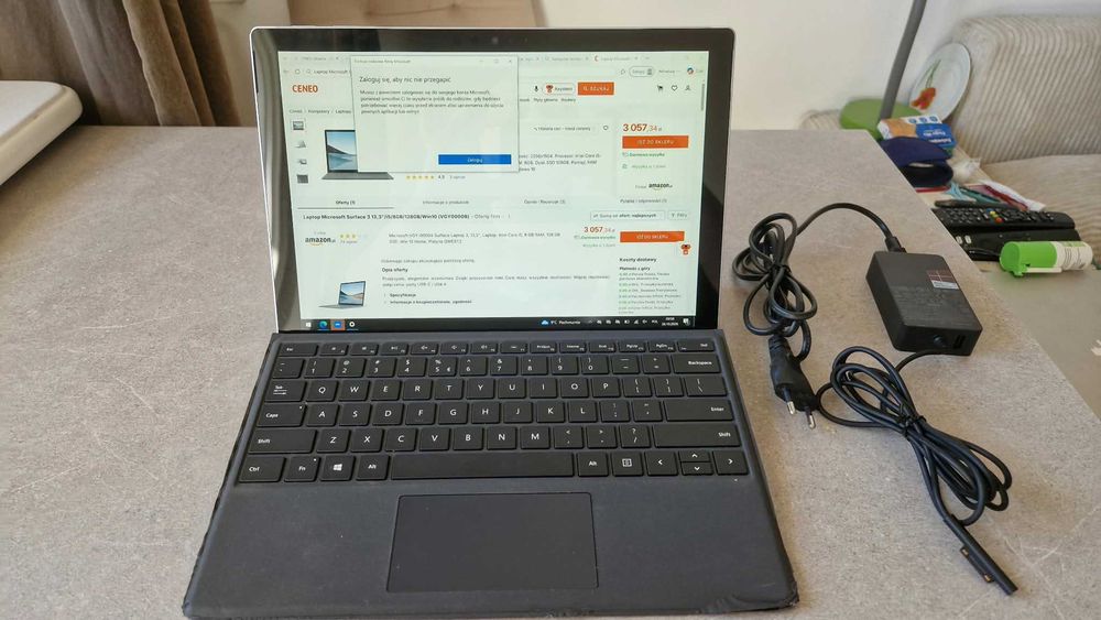 Laptop Microsoft Surface Pro 5 w dobrym stanie