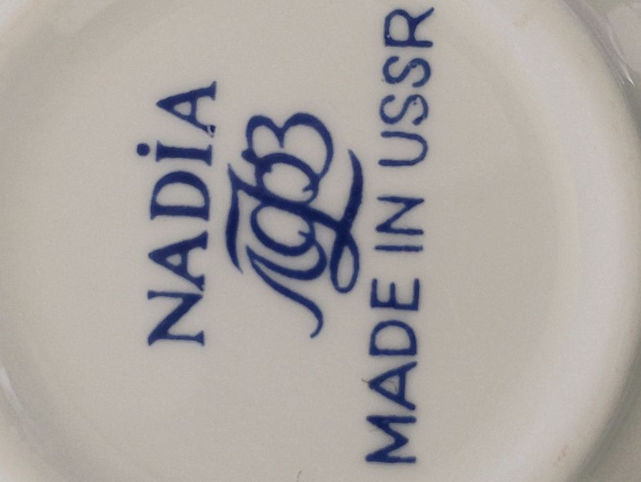 Łomonosow Nadia biała porcelana