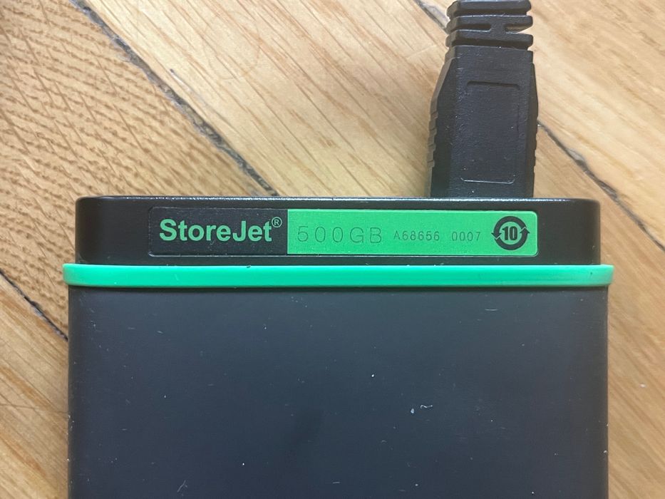 Transcend StoreJet 25 M3 500GB czarny USB 3.0