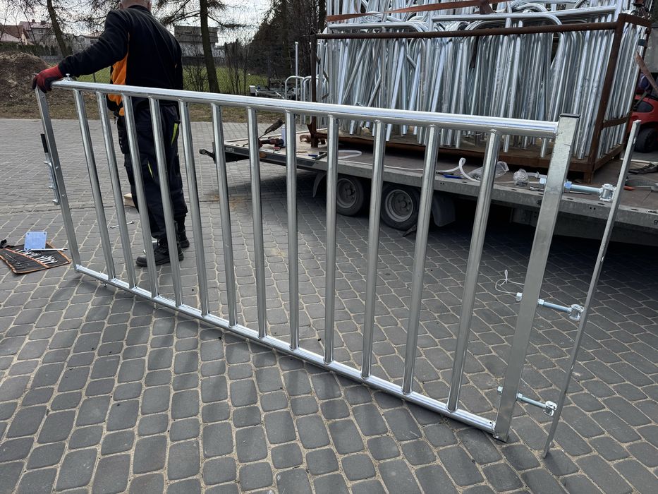 Drabiny paszowe furtki przepedowe stanowiska