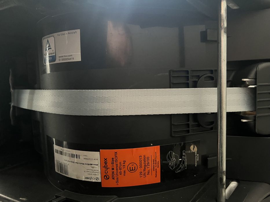 Nosidło CYBEX Aton i-Size Soho grey + baza M isofix