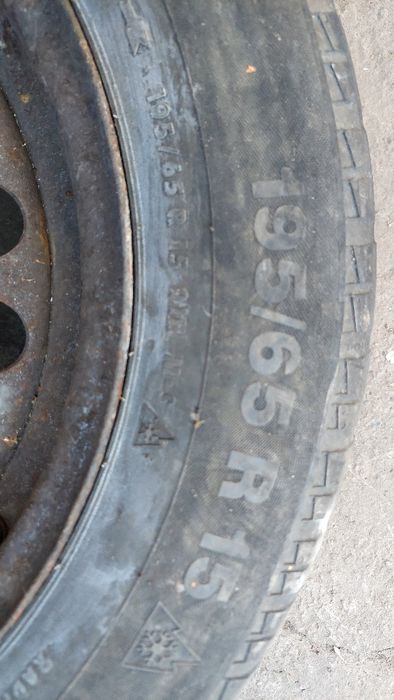 Колесо диск з шиною записка 5×112 шина 195/65R15