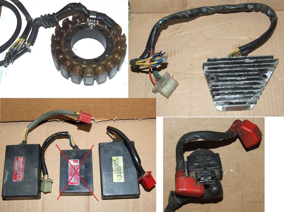 Honda VF 750 C Magna '83 rama z dokumentami i inne części