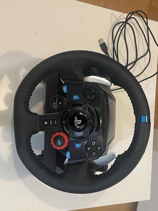 Logitech G29 + pedały + lewarek na | PS4 PS5 PC