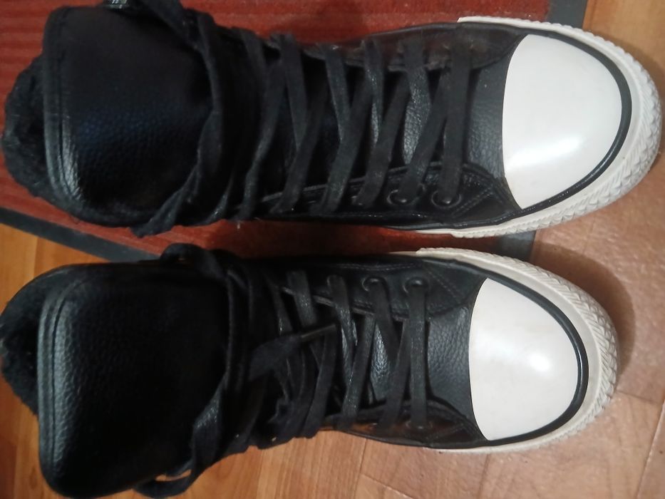 Кеды, ботинки чёрные