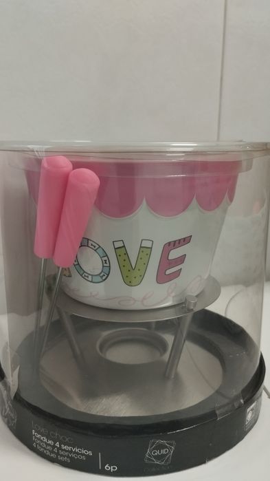 Fondue + tabuleiro + ofertas