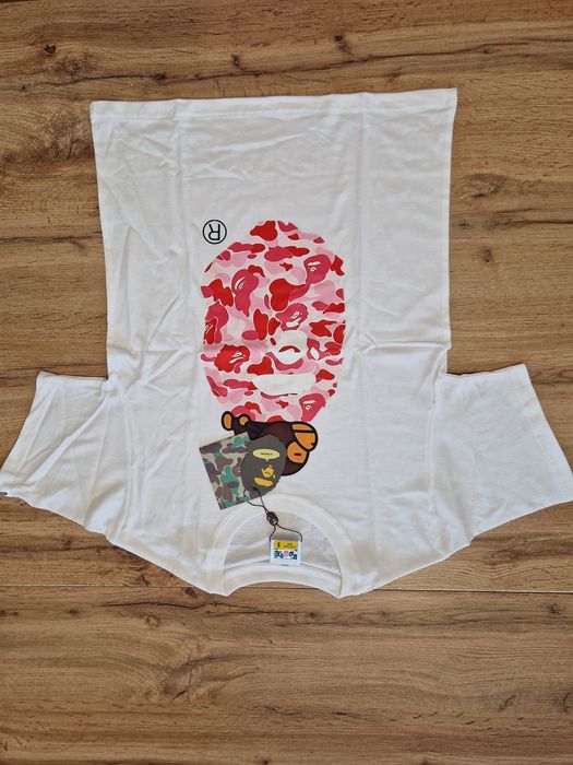Koszulka Bape baby milo różowa