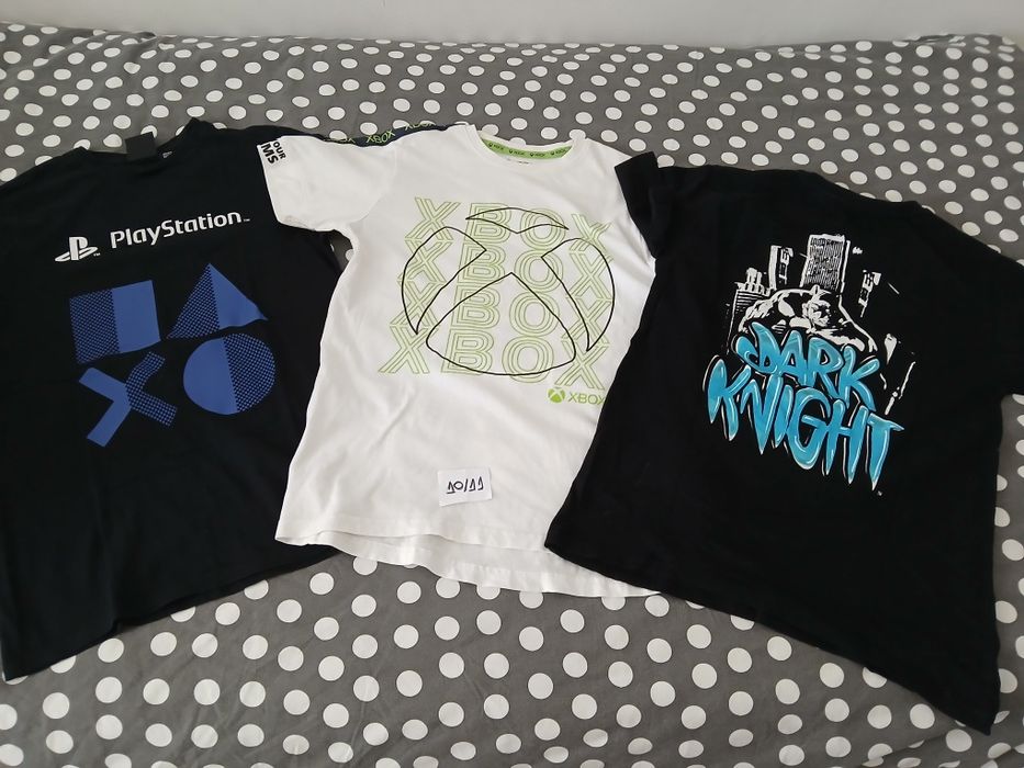 T-shirt e calcoes 10/11 anos