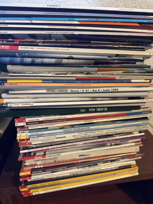 Revistas antigas várias