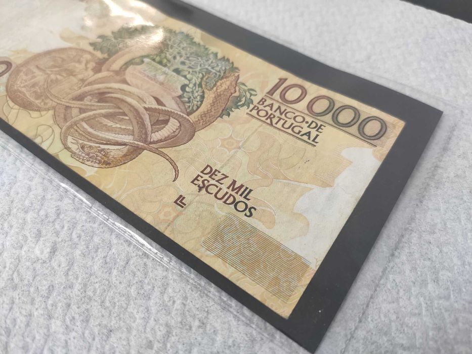 Nota 10000$ Egas Moniz 1989