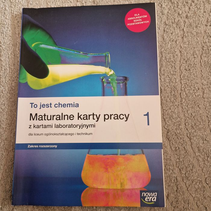 To jest chemia. Maturalne karty pracy 1 - zakres rozszerzony.