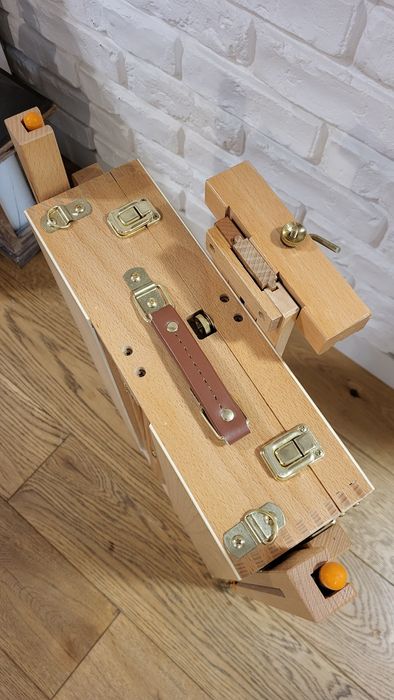 Sztaluga malarska, plenerowa, regulowana, drewniana