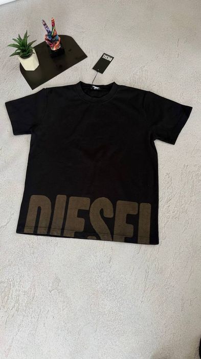 Футболка  Diesel  виварена оверсайз  унісекс