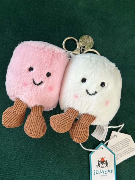 Brelok maskotka pianki marshmallows keychain
