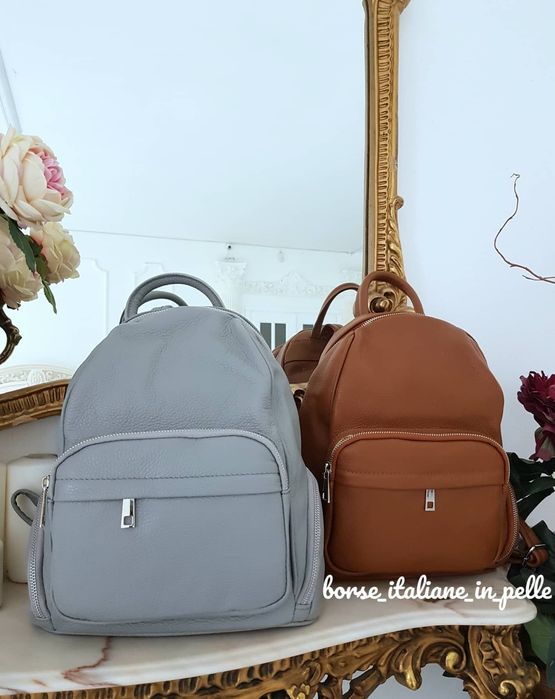 Жіночий рюкзак шкіра Virginia Conti Італія