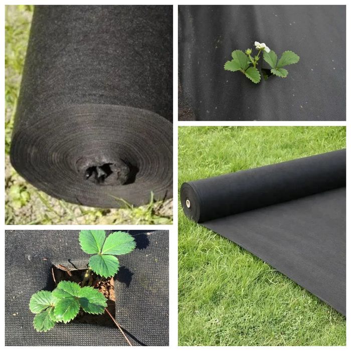 Агроволокно чорне ТМ "Shadow"  для мульчування ,в рулонах та на метраж