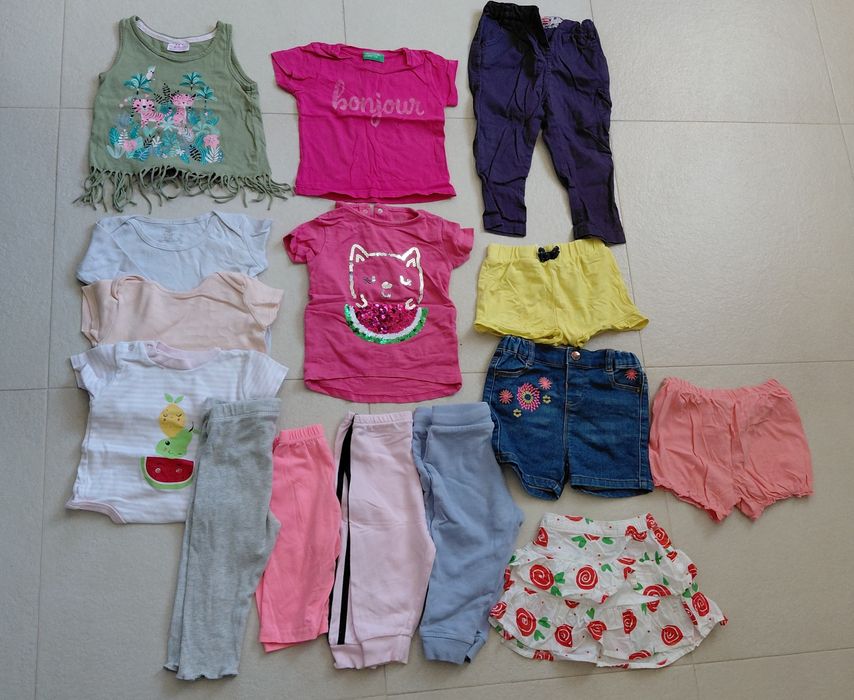 Várias roupas 9/12 meses