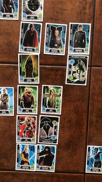 Cromos da Star Wars