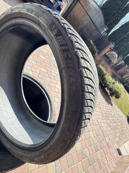 Комплект Michelin Pilot Alpin 5 зимові 255/35 r21 Різноширокі!!
