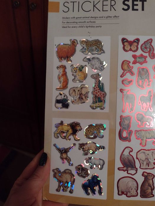 Zestaw naklejek 80 szt.