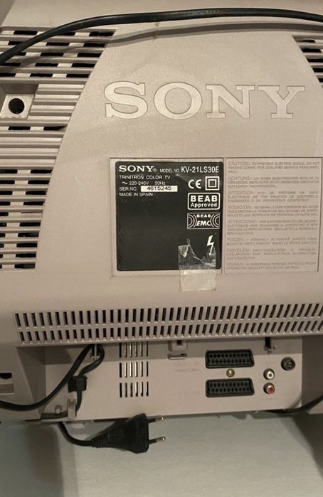 Tv Sony KV - 21LS30E com comando