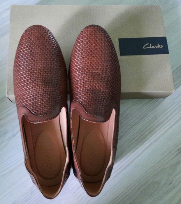 НОВІ літні туфлі лофери Clarks