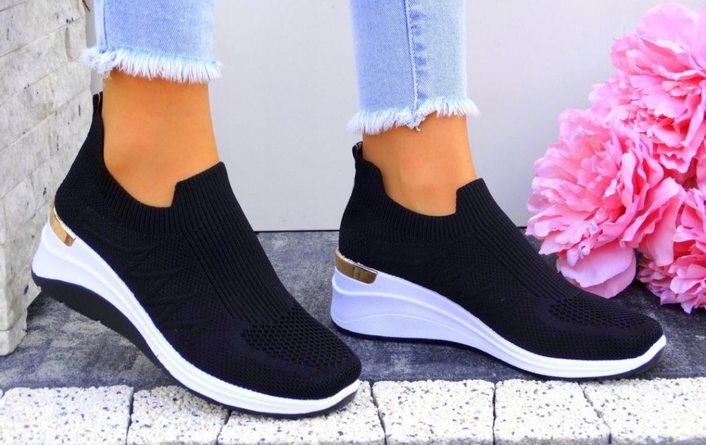 36 37 38 tenisówki 39 40 41 adidasy wsuwane slip on na materiałowe hit