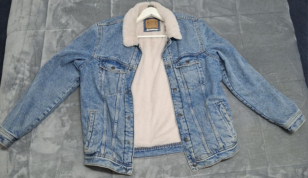 Casaco ganga com pêlo Pull & Bear