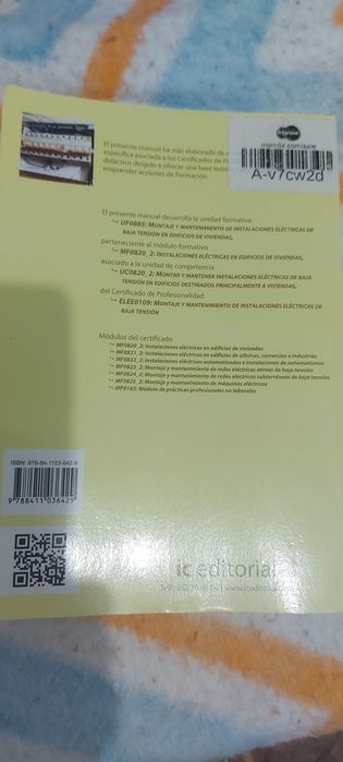 Livro de aprendizage de eletrica