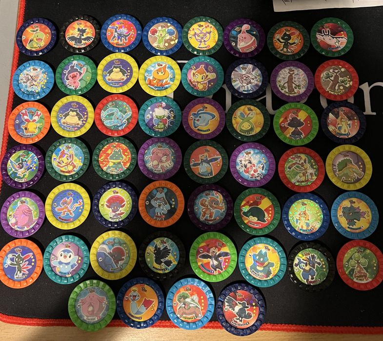 Tazos Pokemon (Vários)