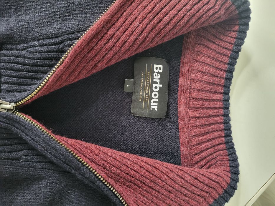 Męski sweter Barbour L – 100% wełna