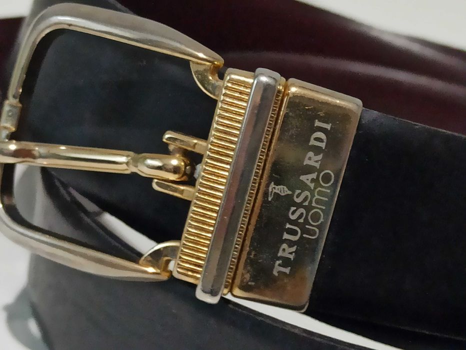 Ремень мужской брючный двухсторонний Trussardi