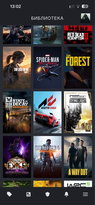 Жирный аккаунт в стим