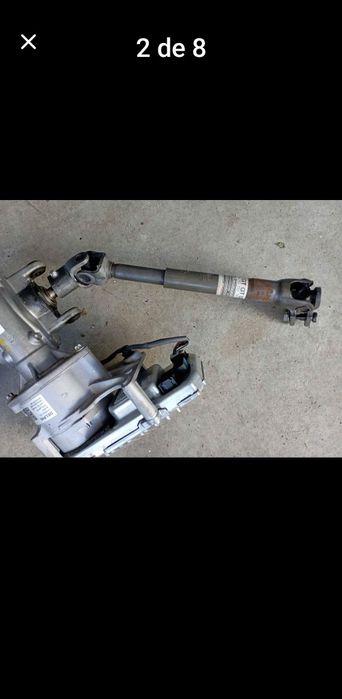 Peca de carro columa direção