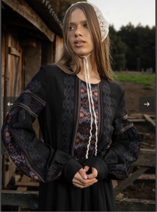 Вишита сукня Брунат від SVARGA