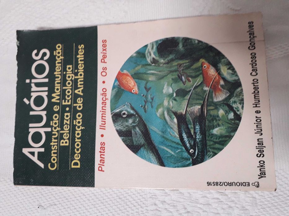 Livro sobre aquarios