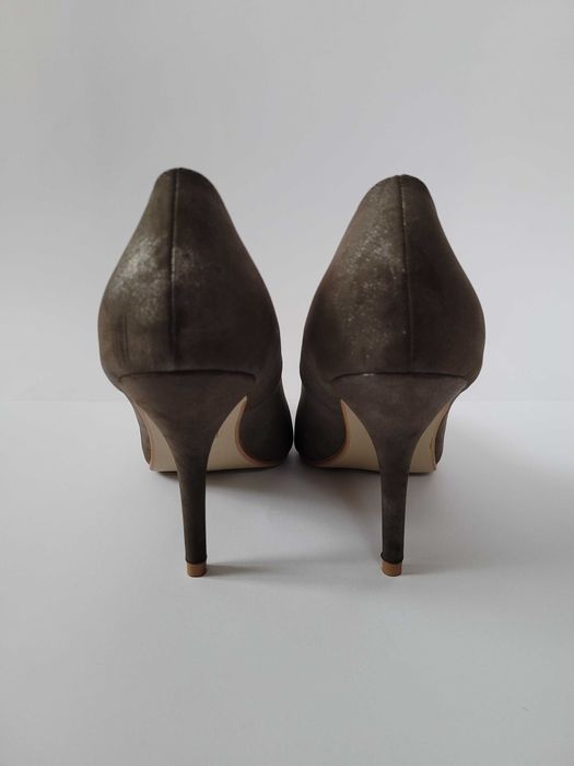 Szpilki damskie brązowe (R. 36)