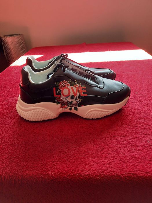Sapatilhas Ed Hardy Insert Runner Pretas