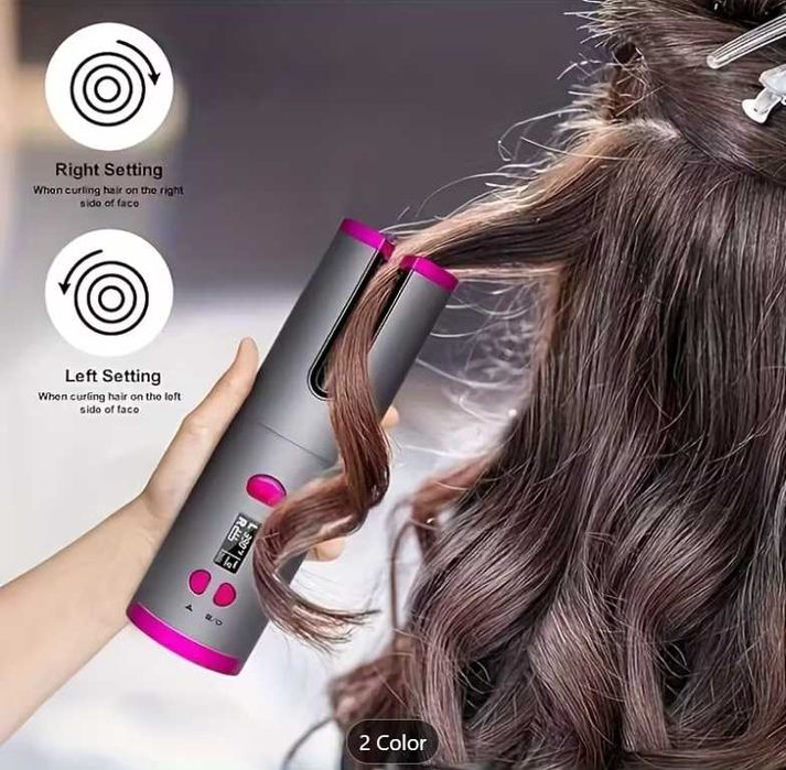 Modelador de Cachos Automático sem Fio