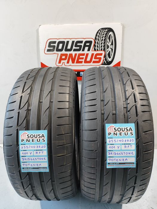 2 pneus Semi novos 255-40R20 Bridgestone - Oferta dos Portes