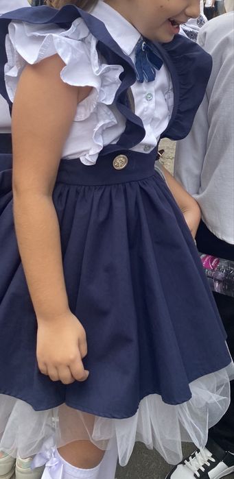 Шкільна форма, сарафан-трансформер