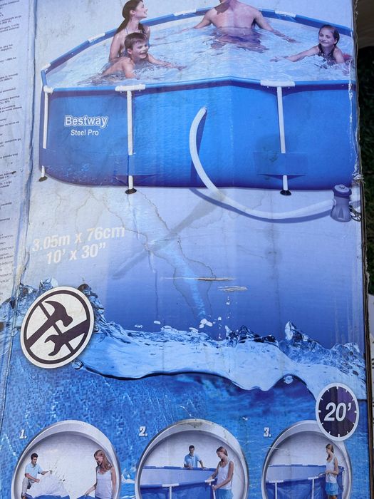 Basen ogrodowy Bestway steel pro