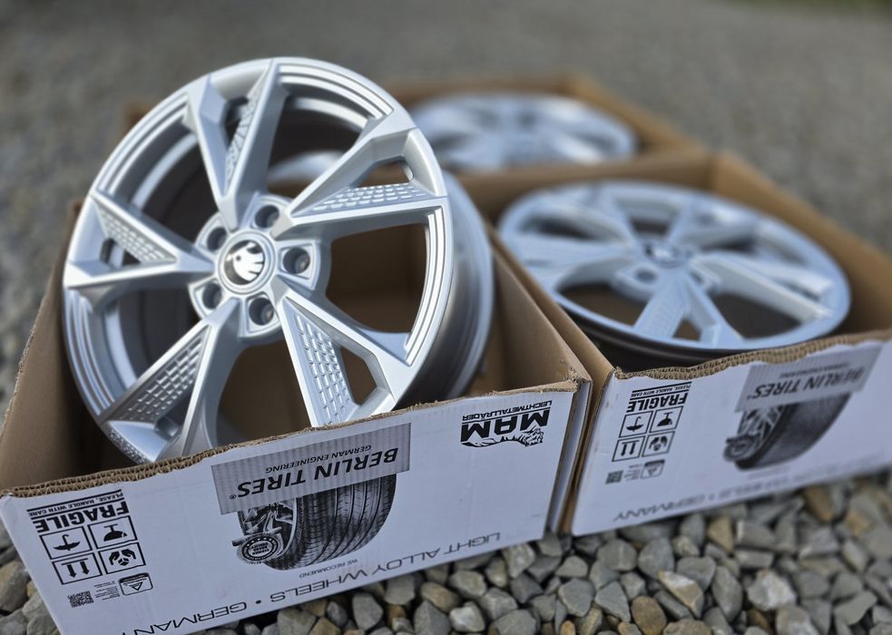 5x112 17 SKODA NOWE ALUFELGi Superb 1 2 3 Octavia VRS Kodiaq