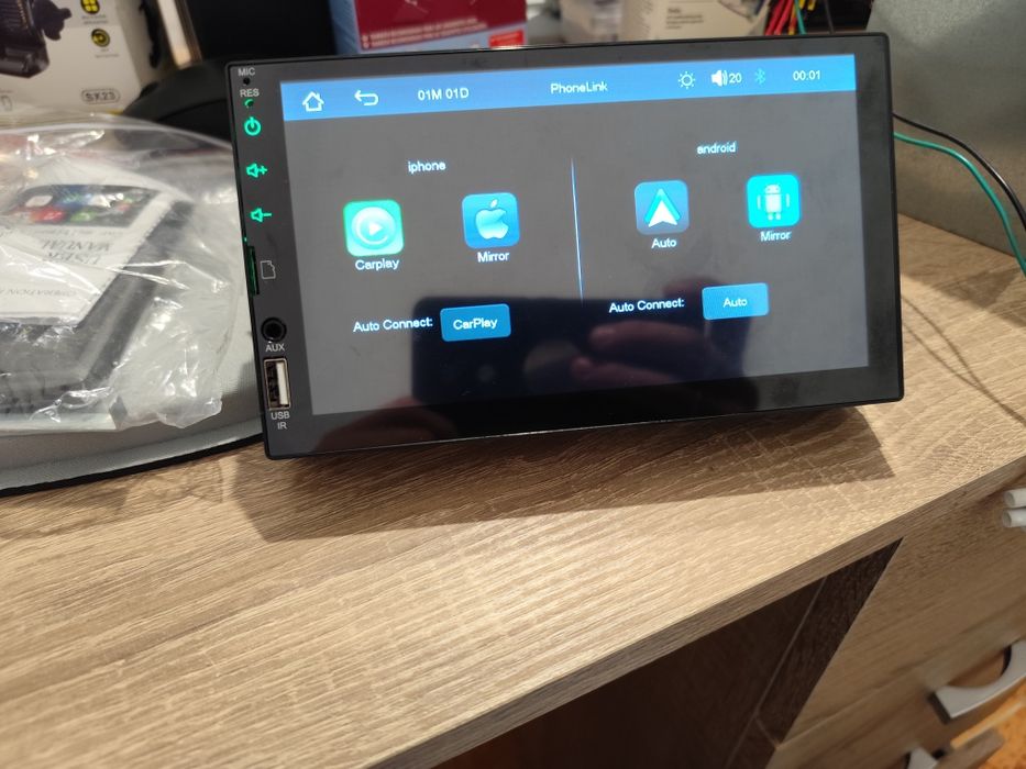 CARPLAY 1 din novo