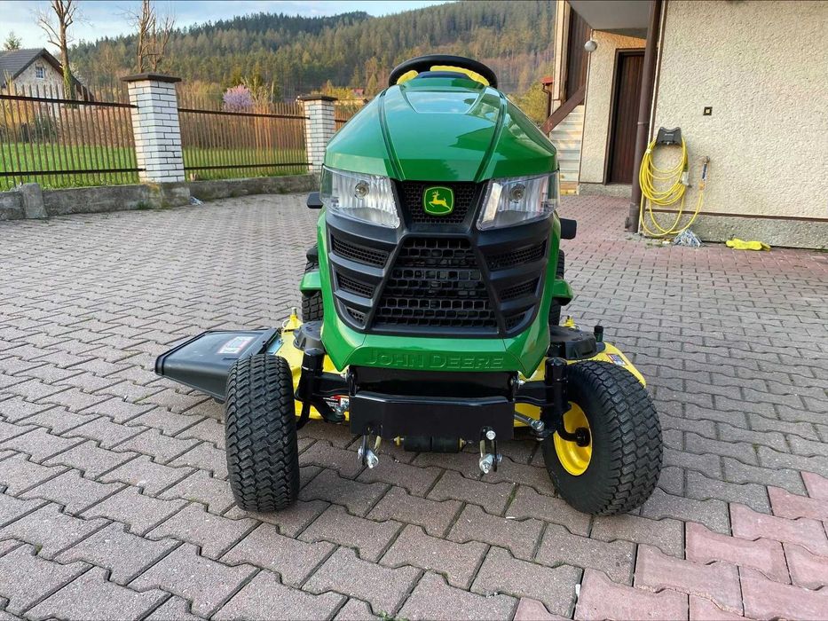 Traktorek kosiarka John Deere x384