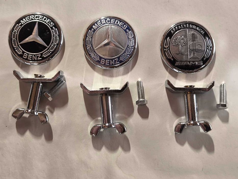Emblema Símbolo capô ou bagageira Mercedes Benz