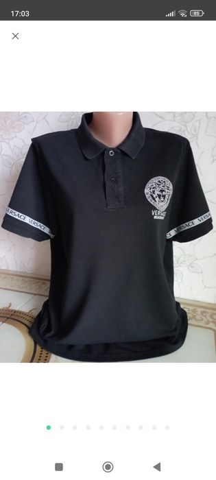 Поло , футболка Versace